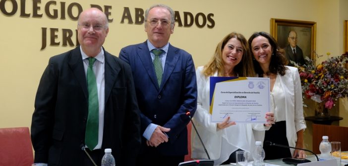 Clausura del Curso de Especialización en Derecho de Familia